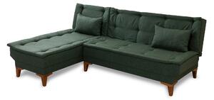 Bunnythorpe Bäddsoffa m. Divan 4-sits Grön -