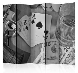 Rumsavdelare - Cards: black and white II 225x172 - Artgeist sp. z o. o