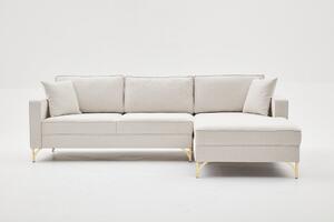 NAUEN Soffa m. Divan 4-sits Beige -