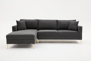 NAUEN Soffa m. Divan 4-sits Antracit -