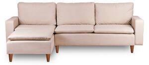 Lungo Soffa m. Divan 4-sits Beige -