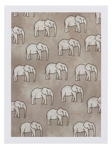 ELEPHANTS poster 30x40 cm