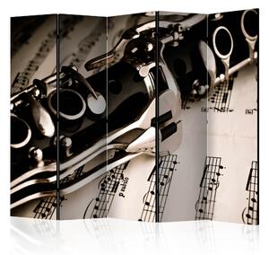 Rumsavdelare - Clarinet and music notes II 225x172 - Artgeist sp. z o. o