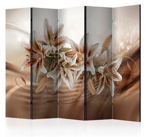 Rumsavdelare - Chocolate Lilies II 225x172 - Artgeist sp. z o. o