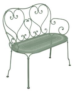 Fermob - 1900 Bench, Cactus - Trädgårdsbänkar - Grön - Metall