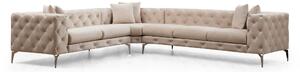 Leithfield Hörnsoffa 6-sits Beige -