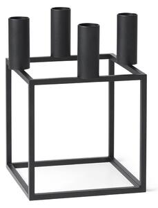 Audo Copenhagen - Kubus 4, Candle Holder, Black - Ljusstakar - Mogens Lassen - Svart