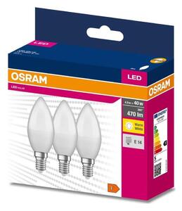 KIT 3x LED glödlampa B38 E14/4,9W/230V 3000K - Osram