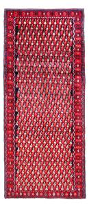 Handknuten Exklusiv Persisk Nålmatta 122x301 cm Kelim - Mörkblå/Röd
