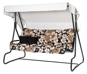 Adhira Komplett Hammock 196 cm - Grå/Blommig