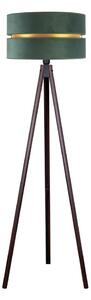 Duolla - Golvlampa DUO 1xE27/60W/230V diameter 44 cm grön/wenge