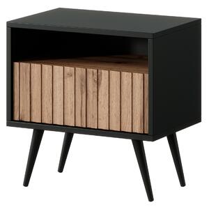 Tapas Sängbord 48 cm - Svart