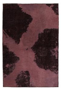 Handknuten Persisk Matta 100x150 cm Vintage - Rosa/Mörkröd