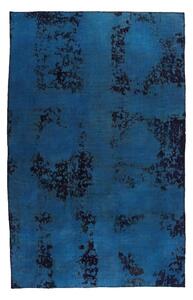 Handknuten Persisk Matta 124x195 cm Vintage - Blå/Mörkblå
