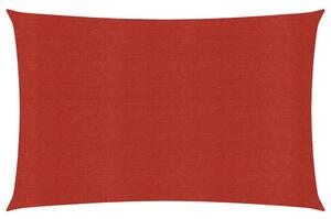Solsegel 160 g/m² röd 3x4,5 m HDPE
