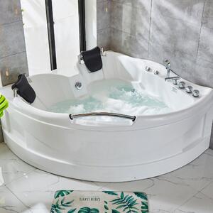 Bubbelbadkar för två med värmare | 150x150cm | BK-005V