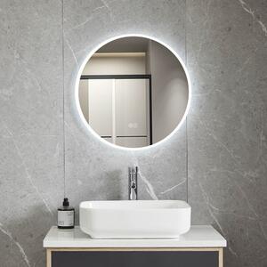 Rund badrumsspegel 60cm | LED-lyse & anti-fog