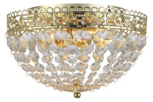 SAXHOLM Plafond 2L Guld/MC IP21