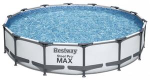 Bestway pool ovan mark Ø4,3m - 84cm djup | Steel Pro MAX (56595)