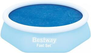 Flowclear solskydd/poolöverdrag till ovanmarkpool | 2,44m