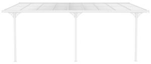 Altantak 5,66x2,54 | Kanalplast / Aluminium| Robust design | Vit