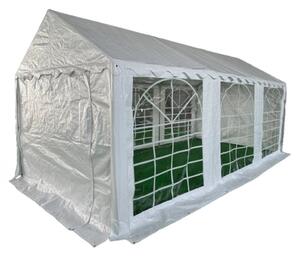 Partytält 3x6 m | Galvaniserad stål ställning | Vit