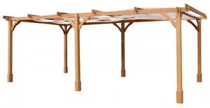 Pergola trä | 6x3,2m | Furu