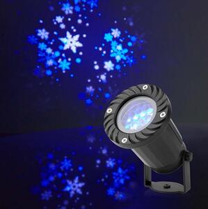 Nedis CLPR1 - LED Christmas outdoor snowflake projector 5W/230V IP44
