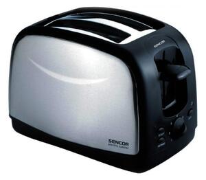 Sencor - Toaster with two holes 850W/230V svart/silver