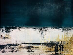 Canvastavla Blue Abstract - 80x120 cm