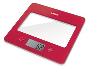 Sencor - Digital kök scale 1xCR2032 röd