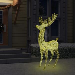 Julren akryl 250 LED 180 cm varmvit - Vit