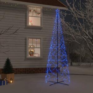 Julgranskon blå 1400 LEDs 160x500 cm