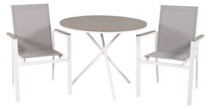 Cafébord Pascal och 2st Pascal mat stol