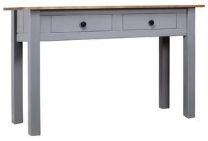 Avlastningsbord grå 110x40x72 cm massiv furu panama
