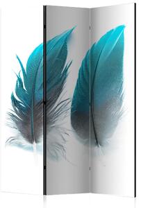 Rumsavdelare Blue Feathers 135x172 - Artgeist sp. z o. o