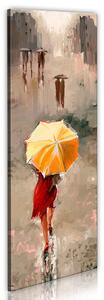 Tavla Beauty In The Rain 40x120 - Artgeist sp. z o. o