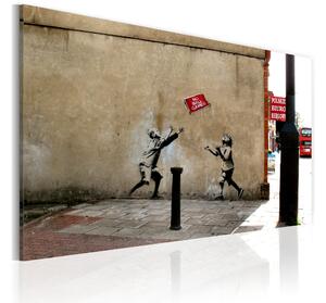 Tavla No Ball Games Banksy 60x40 - Artgeist sp. z o. o