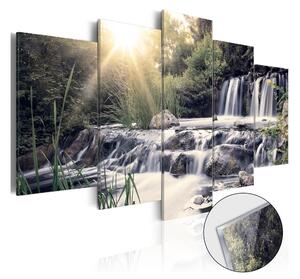 Tavla På Akryl Waterfall Of Dreams 100x50 - Artgeist sp. z o. o