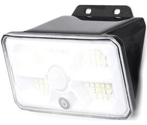 Aigostar - LED-solarlampa med sensor LED/3,7V 6500K 500 mAh IP65 svart