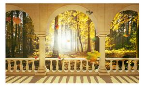 Fototapet Dream About Autumnal Forest 450x270 - Artgeist sp. z o. o