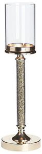 Ljusstake Abbeville Guld, 13x13x48 cm - Guld, 13x13x48 cm
