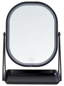Sminkspegel Dordogne Silver/Svart - Silver/Svart