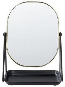Sminkspegel Correze Guld/svart - Guld/svart
