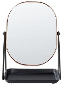 Sminkspegel Correze Rose guld/svart - Rose guld/svart