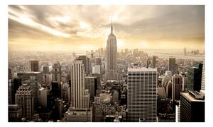 Fototapet New York Manhattan Gryningen 450x270 - Artgeist sp. z o. o