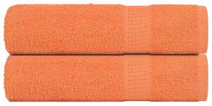 Handdukar 2 st orange 50x100 cm 360 gsm 100% bomull