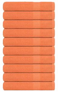 Handdukar 10 st orange 100x200 cm 360 gsm 100% bomull