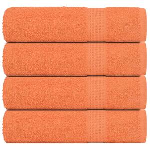 Handdukar 4 st orange 50x100 cm 360 gsm 100% bomull