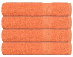 Handdukar 4 st orange 100x200 cm 360 gsm 100% bomull